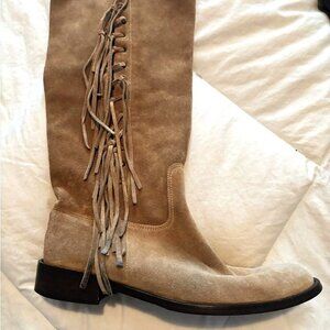 Coach Tan Suede  Boots